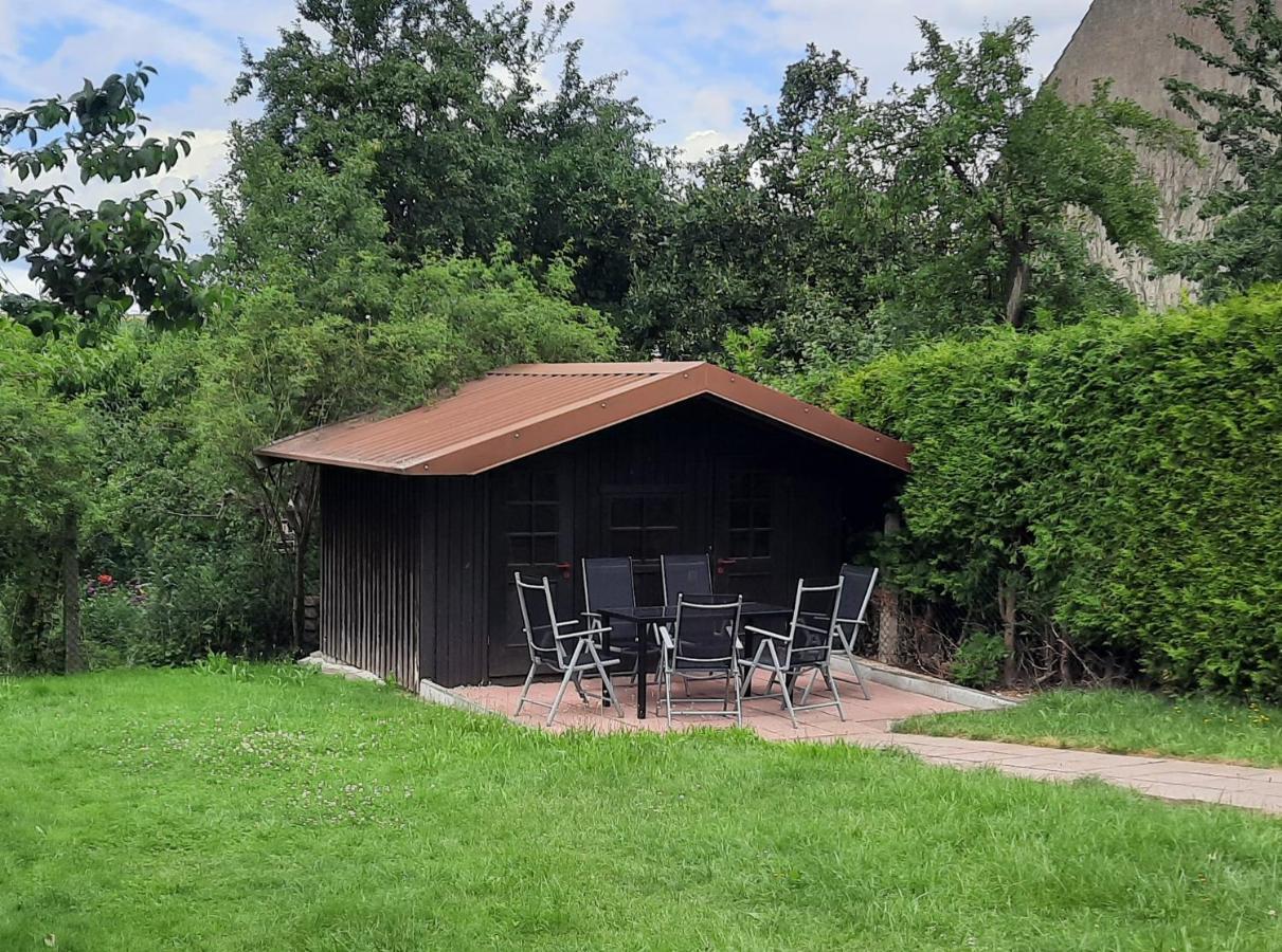 Ferienwohnung Kopold "Im Alten Schulhaus" Pottmes Екстер'єр фото
